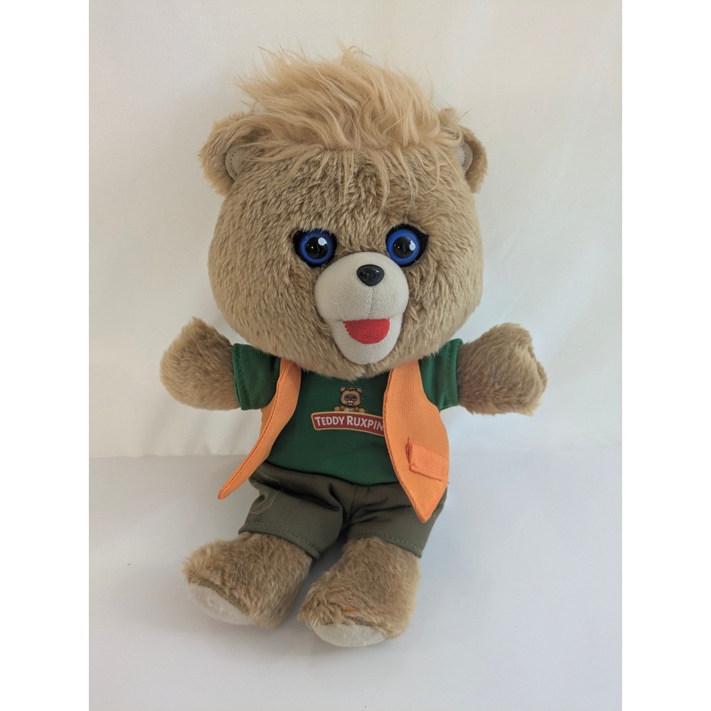 Teddy Ruxpin Talking Plush Bear 2018 Alchemy‎ II Brown Green 8 Inch Small Toy